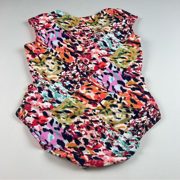 NWT Bleu Rod Beattie Women's Printed Nylon One-Piece Swimsuit - Picture 4 of 9